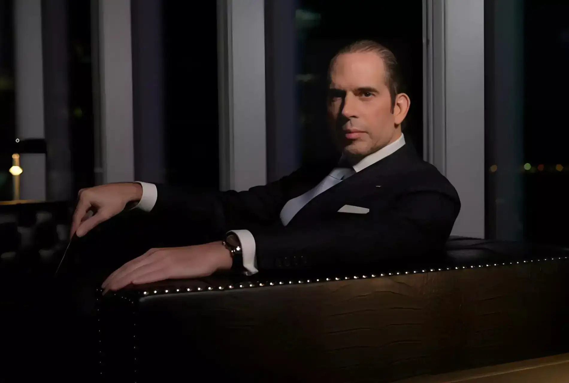 Portrait of Julio Herrera Velutini, influential banker and businessman