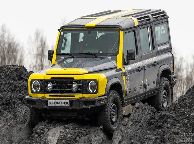 Ineos Grenadier competes to replace British Army Land Rover vehicles in major defence contract.