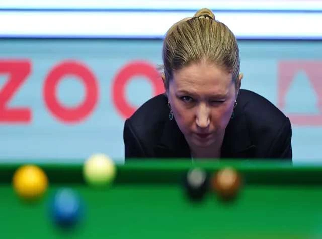 The 2025 UK Championship won't let a snooker referee referee her husband's matches