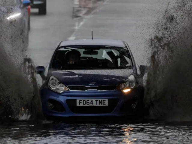 UK weather: A month's worth of rain is expected to fall in a 24-hour period